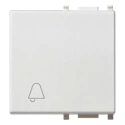 VIMAR PLANA - TASTO 2M SIMBOLO CAMPANELLO BIANCO