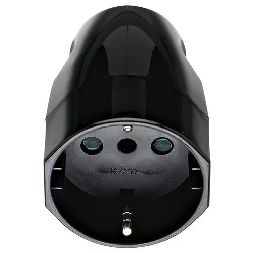 PRESA 2P+T 16A P30 ASSIALE NERO