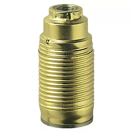 PORTALAMPADA E14 M10X1 CM+CP/FIL OTTONE