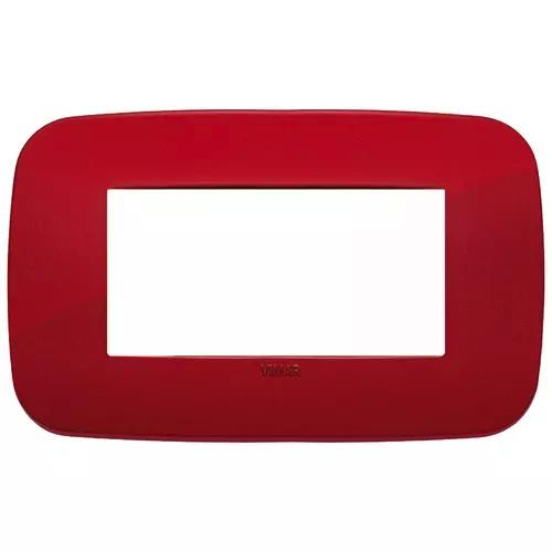 VIMAR ARKE - PLACCA ROUND 4M ROSSO