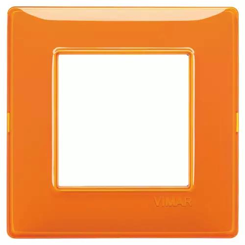 VIMAR PLANA - PLACCA 2M REFLEX ARANCIO