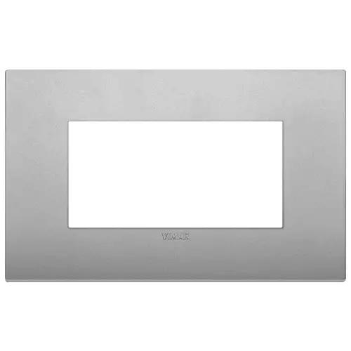 VIMAR ARKE - PLACCA CLASSIC 4M SILVER MATT