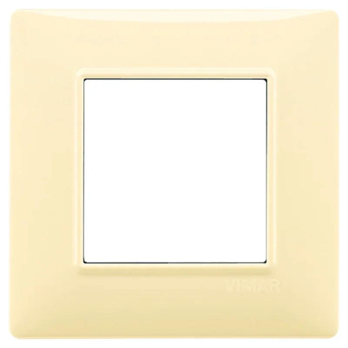 VIMAR PLANA - PLACCA 2M CREMA