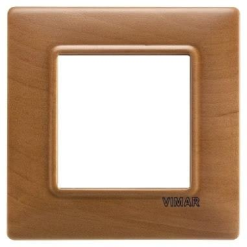 VIMAR PLANA - PLACCA 2M LEGNO PERO