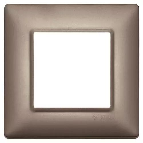 VIMAR PLANA - PLACCA 2M NICHEL PERLATO