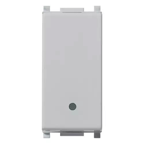 VIMAR PLANA - INTERRUTTORE 1P 10AX SILVER