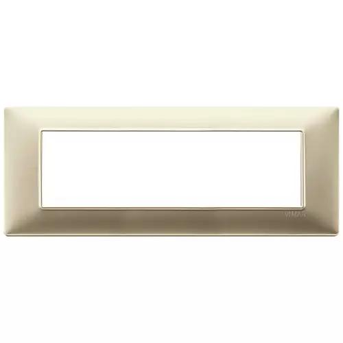 VIMAR PLANA  PLACCA 7M CHAMPAGNE OPACO