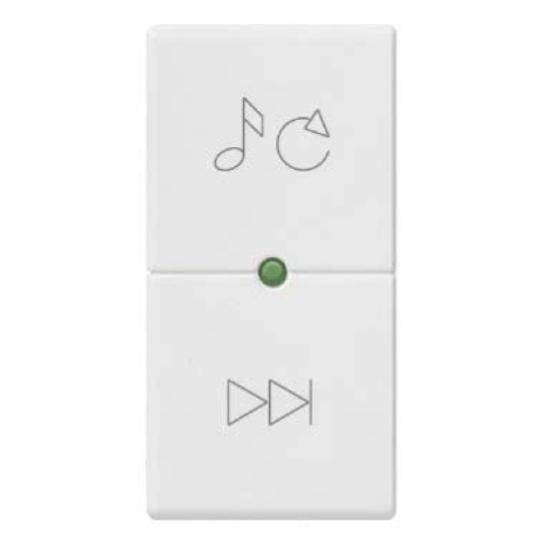 VIMAR PLANA - TASTO 1M CAMBIO SORGENTE/TRACCIA BIANCO