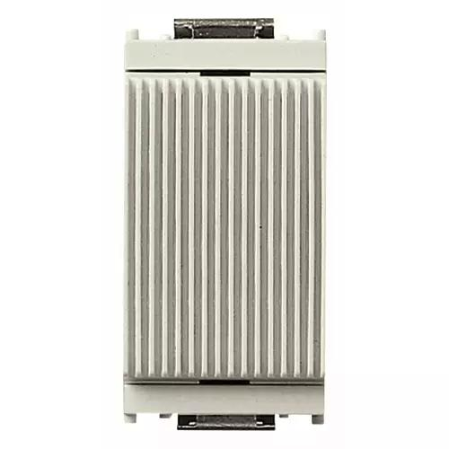 VIMAR IDEA - COPRIFORO FRONTE RIGATO BIANCO