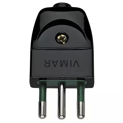 SPINA 2P+T 10A S11 ASSIALE NERO
