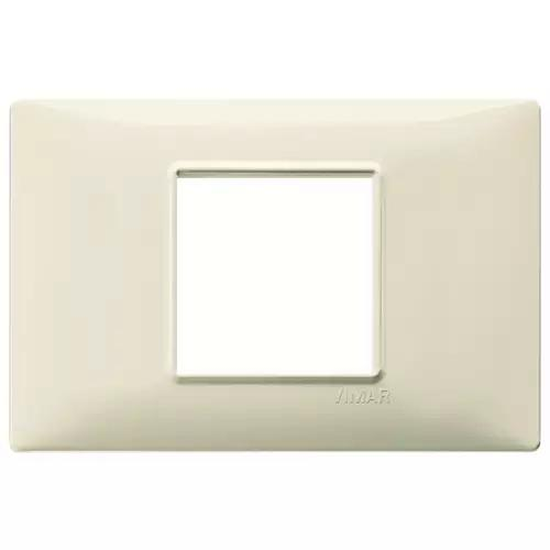 VIMAR PLANA - PLACCA 2M CENTRALI BEIGE