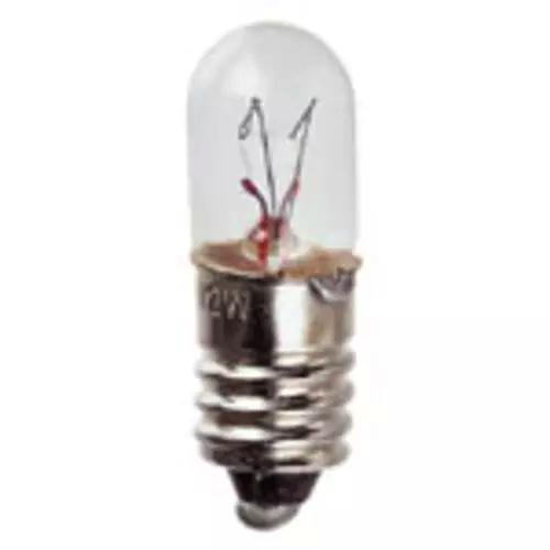 LAMPADA INCANDESCENZA E10 10X28MM 24V 2W BIANCO