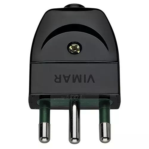 SPINA 2P+T 16A S17 ASSIALE NERO