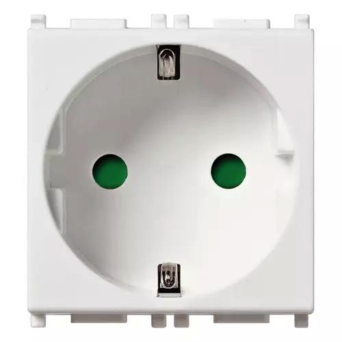VIMAR PLANA - PRESA SICURY 2P+T 16A TEDESCO BIANCO