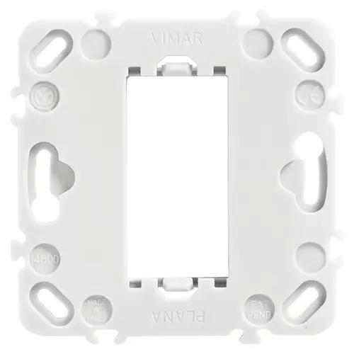 VIMAR PLANA - SUPPORTO 1M SENZA VITI GRIGIO