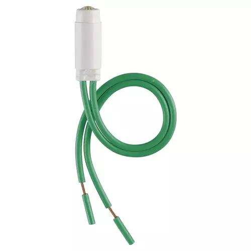 UNITÀ SEGNALAZIONE LED 250V 0,35W VERDE