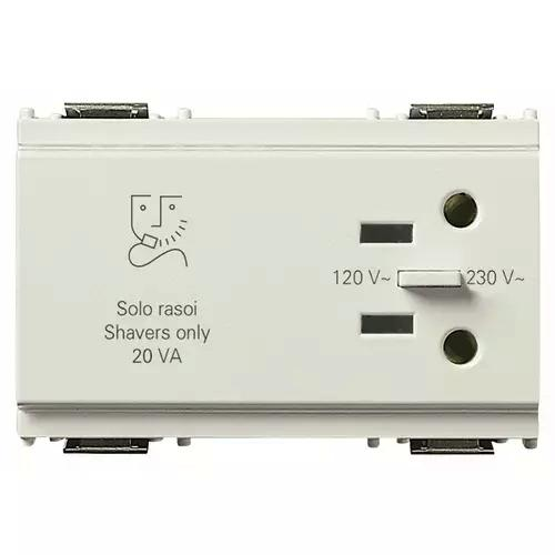 VIMAR IDEA - PRESA PER RASOIO 230V BIANCO