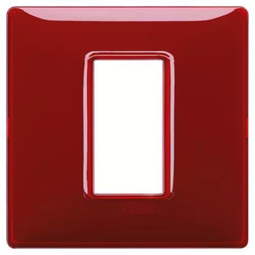 VIMAR PLANA - PLACCA 1M REFLEX RUBINO