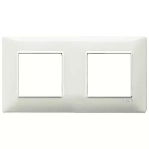 VIMAR PLANA - PLACCA 4M (2+2) INT71 AVORIO
