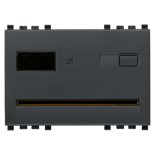 VIMAR EIKON - LETTORE/PROGRAMMATORE SMART CARD BUS GRIGIO