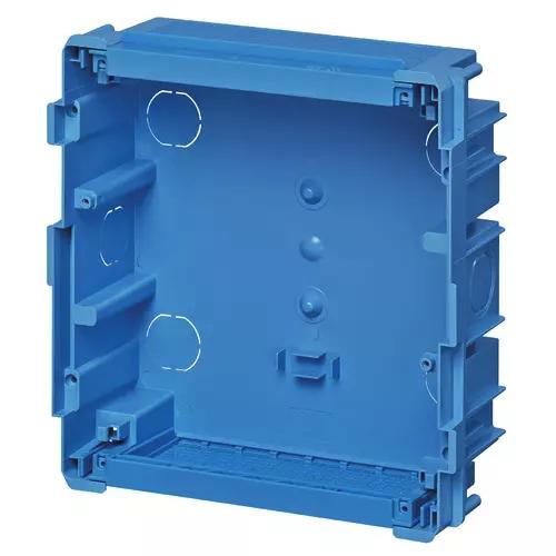 SCATOLA DA INCASSO CENTRALINO ESTETICO 8M AZZURRO
