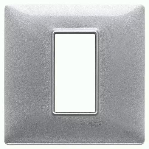 VIMAR PLANA - PLACCA 1M SILVER