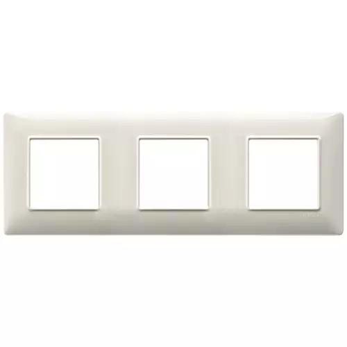 VIMAR PLANA - PLACCA 6M (2+2+2) INT71 BIANCO GRANITO