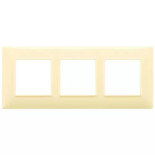 VIMAR PLANA - PLACCA 6M (2+2+2) INT57 CREMA