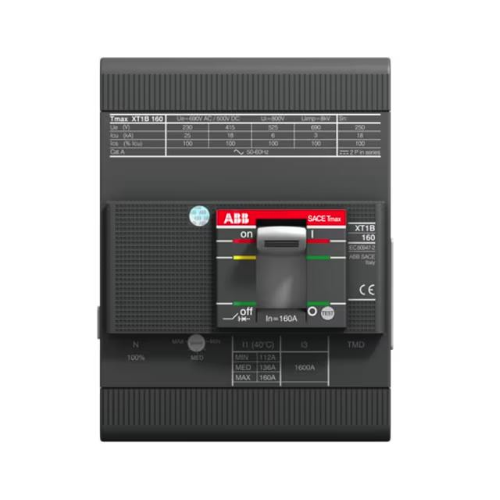 ABB XT1C 160 TMD 160-1600 4P F F INN=50%