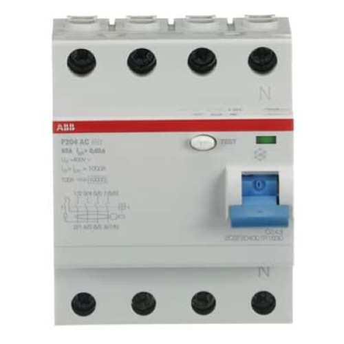 ABB F204 AC 63A  30MA INTERR.DIFFERENZ. PURO 4P