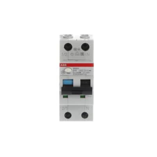 ABB DS201 INTERRUTTORE MAGNETOTERMICO DIFFERENZIALE 6KA 1P+N AC C25 30MA