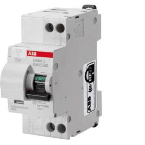 ABB DS901L C20  30MA AC INTERRUTTORE DIFFERENZIALE 4,5KA 1P+N