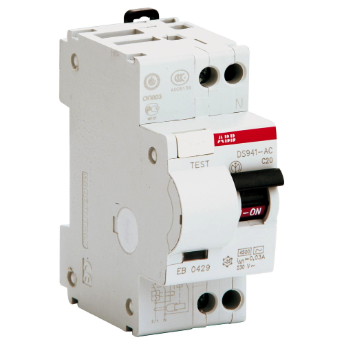 ABB DS901L C32  30MA AC INTERRUTTORE DIFFERENZIALE 4,5KA 1P+N