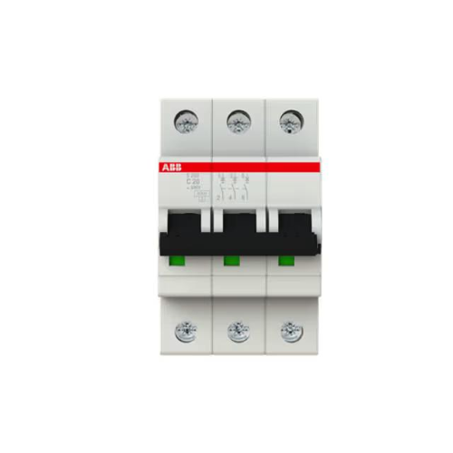 ABB S203 C20 INTERRUTTORE AUTOMATICO 6KA 3P