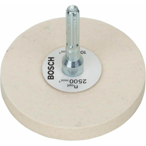 SPAZZOLA LUCIDANTE IN FELTRO D.80MM PER SMERIGLIATRICE