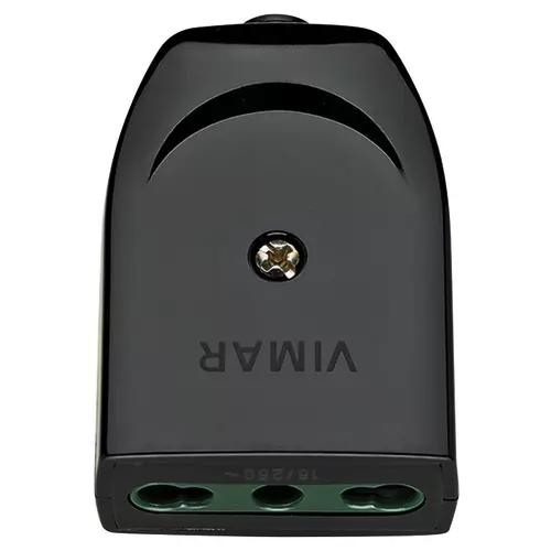 PRESA 2P+T 16A P17/11 ASSIALE NERO