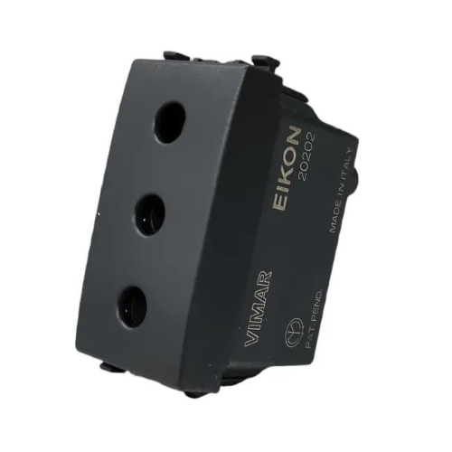 VIMAR EIKON - PRESA 2P+T 16A P17 GRIGIO