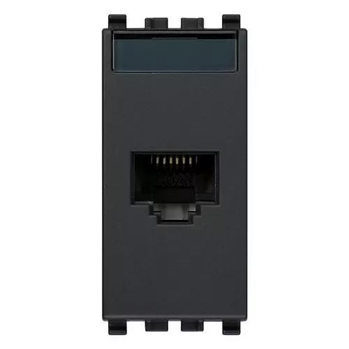 VIMAR EIKON - PRESA RJ45 NETSAFE CAT5E UTP GRIGIO