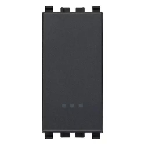 VIMAR EIKON - PULSANTE 1P NC 10A GRIGIO