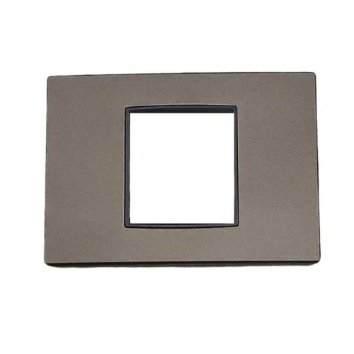 VIMAR EIKON - PLACCA CLASSIC 2M CENTRALI TITANIO MATT