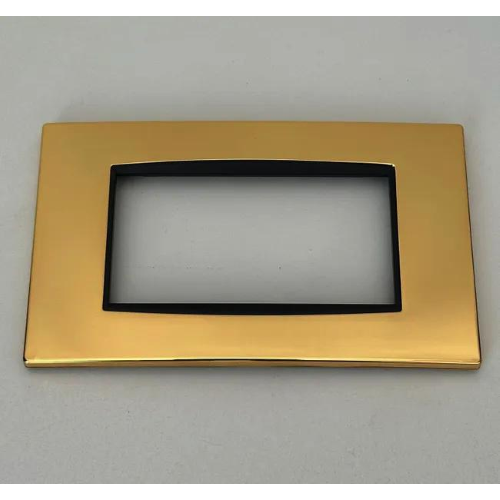 VIMAR EIKON - PLACCA CLASSIC 4M ORO LUCIDO