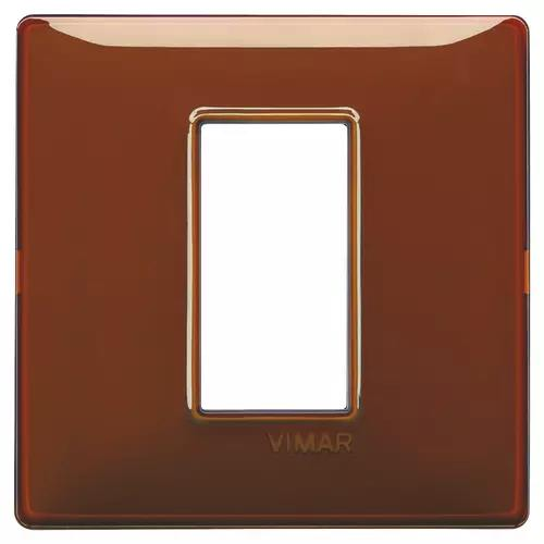 VIMAR PLANA - PLACCA 1M REFLEX TABACCO