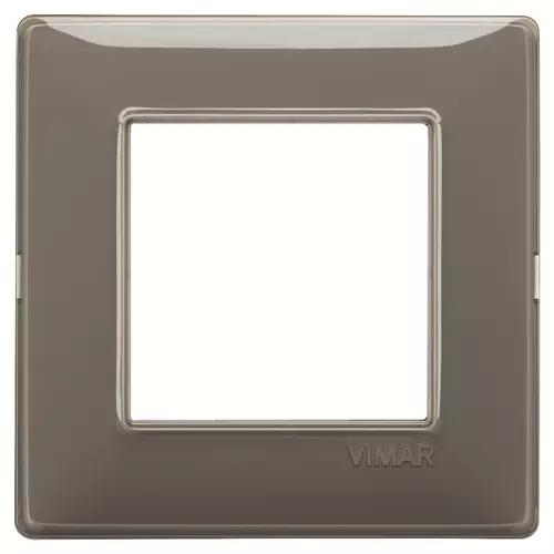 VIMAR PLANA - PLACCA 2M REFLEX CENERE