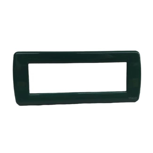VIMAR IDEA - RONDO` PLACCA 6P METAL VERDE BOSCO