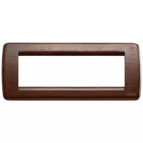VIMAR IDEA - PLACCA 6M LEGNO NOCE