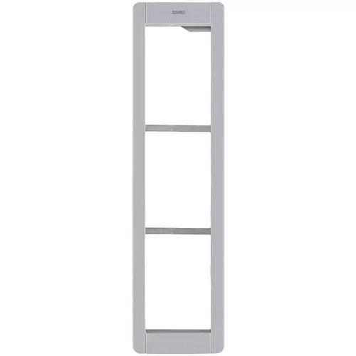 SUPPORTO+CORNICE 3M PIXEL GRIGIO PER CITOFONI ELVOX