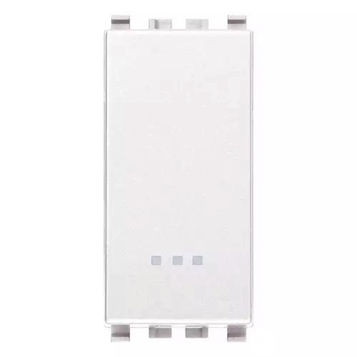 VIMAR EIKON - PULSANTE 1P NO 10A BIANCO