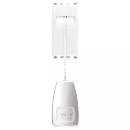VIMAR EIKON - PULSANTE 1P NO 10A TIRANTE BIANCO