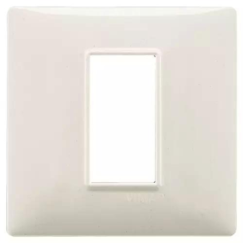 VIMAR PLANA - PLACCA 1M BIANCO GRANITO