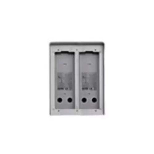 SCATOLA DA PARETE CON CORNICE 2 PLACCHE 2M